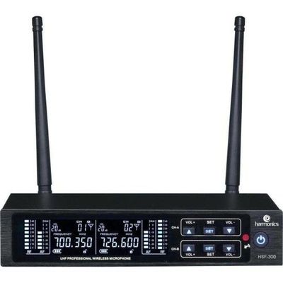 Microfone Sem Fio Harmonics Hsf-300 Duplo