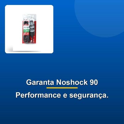 Extensão Noshock90 Pp 3x0,75 2p+t10a Grafite 3m