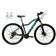 Bicicleta Aro 29 Ksw Mwza Feminina Alumínio 21v Freio Hidraulico Garfo Suspensão Mtb preto-Azul Tam: 17