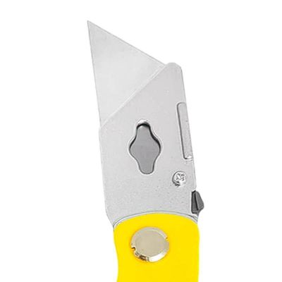 Estilete Compacto 4 Lâminas Fixa Multiuso Dobrável