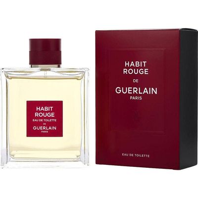Perfume Masculino Guerlain Habit Rouge Edt Spray 150 Ml
