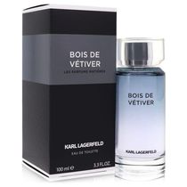 Perfume Colônia Masculina Bois Vetiver Karl Lagerfeld 100 Ml Eau De Toilette