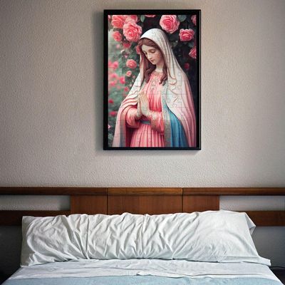 Kit 3 Quebra-cabeças Religiosos Lindas Nossas Senhoras De 60 Peças