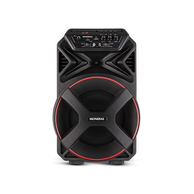 Caixa Amplificada Mondial CM250 250W RMS Preta - Bivolt