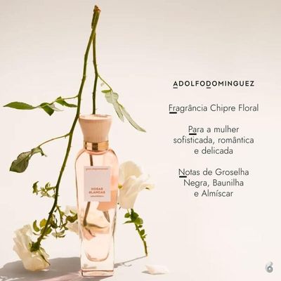 Adolfo Dominguez Rosas Blancas Eau De Toilette - Perfume Feminino 120ml