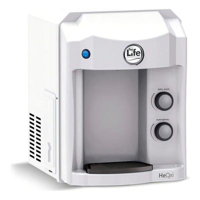 Purificador Água Alcalina Ozônio He Oxi Refrigerado Top Life Branco 220V