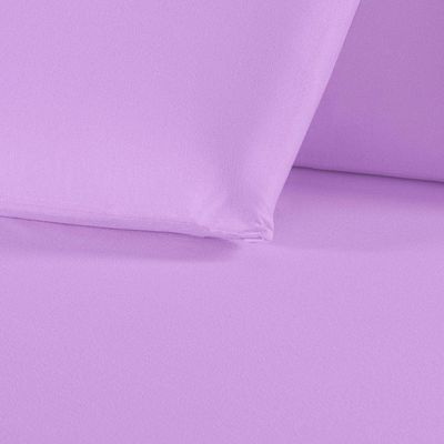 Kit Fronhas Nobre 2 Peças 50cm X 70cm Malha 100% Algodão - Lilás