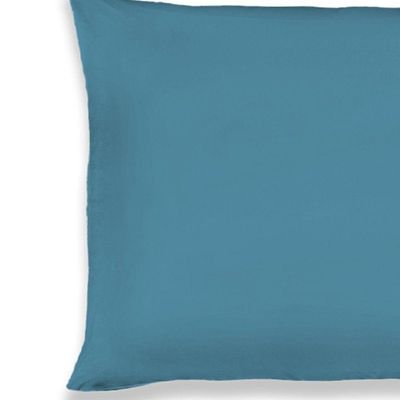 Fronha Lisa Liverpool 1 Peça Tecido Malha Fio 30/1 Penteado 100% Algodão - Azul Cobalto