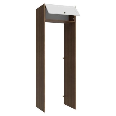 Porta-geladeira 73 Cm 1 Porta Basculante Rustic/branco Vik Madesa Rustic/branco