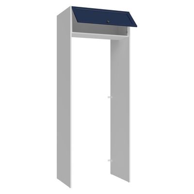Porta-geladeira 83 Cm 1 Porta Basculante Branco/azul Vik Madesa Branco/azul