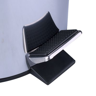 Lixeira de Inox com Pedal Le Shine Prata 5L