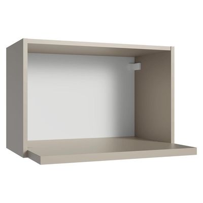 Armário Aéreo 60 Cm Nicho Para Microondas/forno Elétrico Nice Madesa Crema