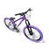 Bicicleta aro26 Vikingx Tuff X44 FreioHidráulico21v Freeride Rodas Vmaxx Pneu Flame RoxoBranco