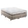 Colchão Natural Gel Articulado Marrom 25cm Opcionais Box Medida King 193x203cm