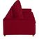 Sofá Modular 6 Lugares Retrátil E Reclinável 3.05M Vermelho
