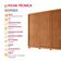 Guarda Roupa Casal Connor 3 Portas 4 Gavetas 6 Prateleiras Naturalle