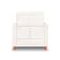 Poltrona Camila Bouclê Pés De Madeira - Pallazio Cor Off White