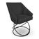 Kit 6 Poltronas Luxo Alana Veludo Base Luxo Preto - Pallazio Cor Preto