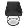 Kit 6 Poltronas Luxo Alana Suede Base Luxo Preto - Pallazio Cor Preto