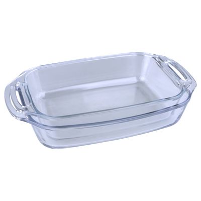 Conjunto de Assadeiras Nadir Marinex Seletta em Vidro com 2 Peças
