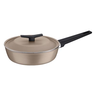 Frigideira Funda Tramontina Spezia Indução Antiaderente Areia 24 cm