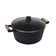 Caçarola de Ferro 2 Alças Com Tampa de Vidro - 7 Lt