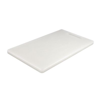 Tabua De Corte Pequena Em Poliestireno Bpa Free - Plasvale Branco