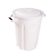 Lixeira 62 Litros Com Tampa Plasvale Branco