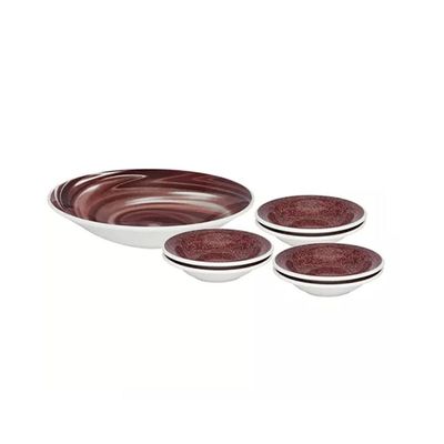 Conjunto de Sobremesa de Ceramica Biona Brigadeiro 7pcs - Oxford Conjunto de Sobremesa de Cerâmica Biona Brigadeiro 7pçs - Oxford