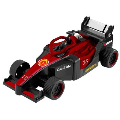 Carrinho de Controle Remoto Fórmula GSA Racing Team Vermelho