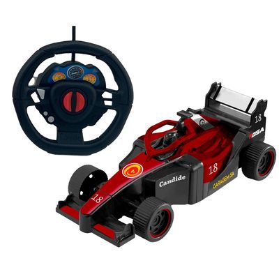 Carrinho de Controle Remoto Fórmula GSA Racing Team Vermelho