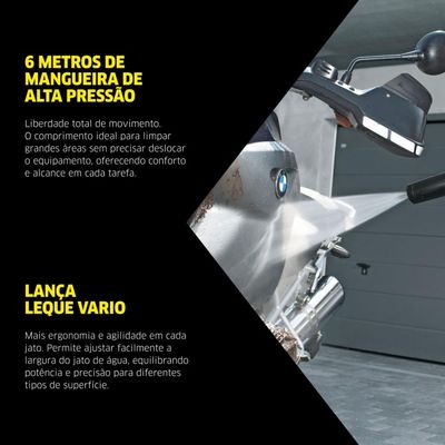 Lavadora de Alta Pressão Kärcher K6 2250PSI 2000W - Motor a Indução 110V
