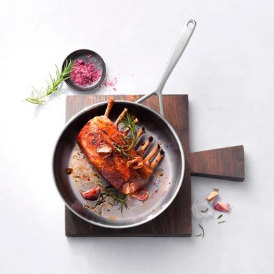 Frigideira em Aço Inox Zwilling Vitality 24cm: Fundo Triplo Sigma Classic+ e Design Profissional