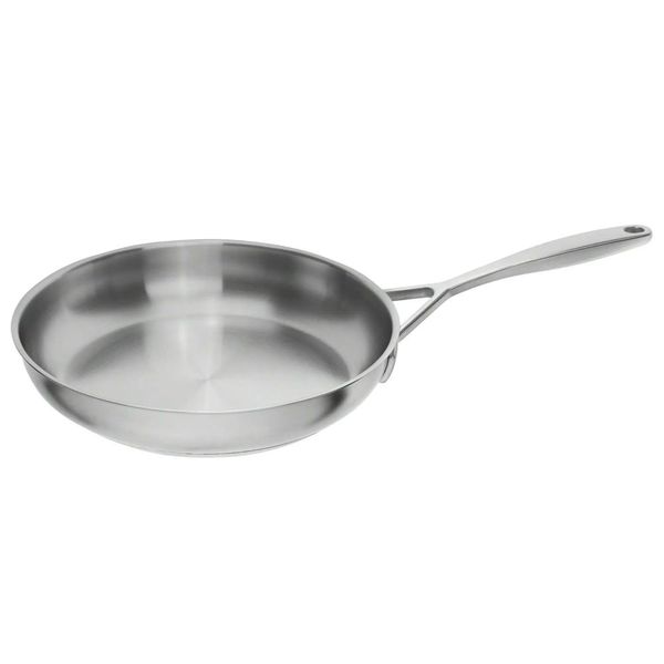 Frigideira em Aço Inox Zwilling Vitality 24cm: Fundo Triplo Sigma Classic+ e Design Profissional