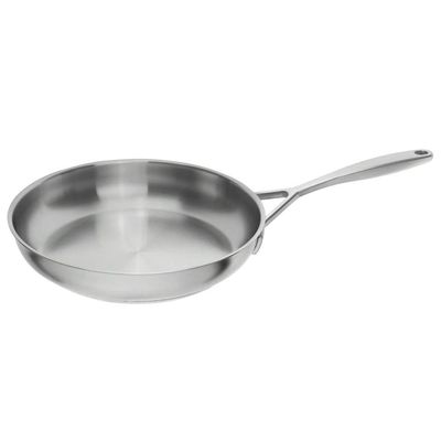Frigideira em Aço Inox Zwilling Vitality 26cm: Fundo Triplo Sigma Classic+ e Design Profissional