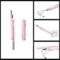 Escova Limpeza 7 Em 1 Teclado Fone Ouvido Celular Macia Cor:Rosa