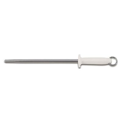 Chaira Lisa 10 Profissional P- Afiar Facas Lâmina Aco Carbono Cabo De Polipropileno Branco 24643080