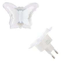 Mini Abajur De Tomada Infantil Borboleta Led - Art House