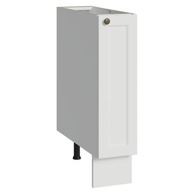 Balcão Porta-temperos 20 Cm 1 Porta (sem Tampo) Branco Vik Madesa
