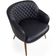 Kit 02 Poltronas Jade Tressê Pés Palito Corano Black - Nexta Casa