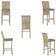 Mesa Bistrô E 4 Banquetas Roma Fendi Corda Estofado 5 Trama Rami