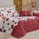 Kit Edredom Craft Casal Queen Dupla Face 5 Peças Percal 200 Fios 100% Algodão - Estampa Roses