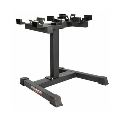 Kit Dumbell Ajustável 32kg Ahead Sports Com Suporte Rack Profissional