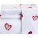 Jogo De Cama Desire Casal Queen 4 Peças Percal 200 Fios 100% Algodão - Estampa Love