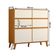 Comoda Sapateira Dora Com 4 Gavetas E 2 Portas Basculante Cinamomo-off White