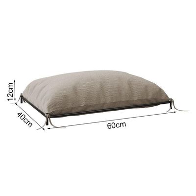 Cama Caminha Pet Tati Para Raças Pequenas Conforto Para Cachorro E Gato Uso Diário - Bege