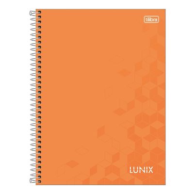 Caderno Universitário Tilibra Capa Dura Lunix 10 Matérias 160 Folhas - Item Sortido