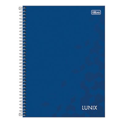 Caderno Universitário Tilibra Capa Dura Lunix 10 Matérias 160 Folhas - Item Sortido