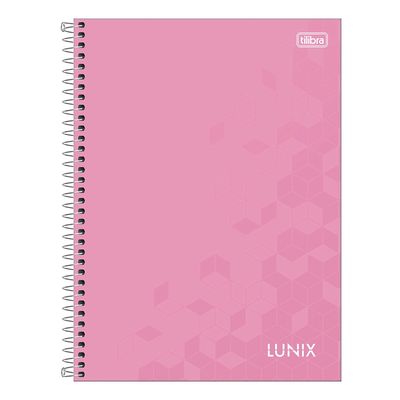 Caderno Universitário Tilibra Capa Dura Lunix 10 Matérias 160 Folhas - Item Sortido