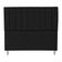 Cabeceira Queen 1,60m Holanda Suede Preto - Pallazio